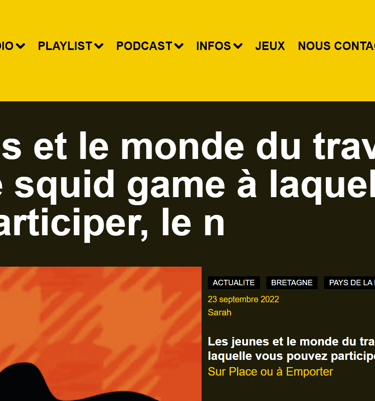 Hit West Jeunes et monde du travail