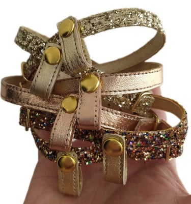 Correas tobilleras para avarcas menorquinas de quita y pon