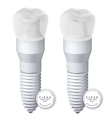 implantes cerámicos clean implant