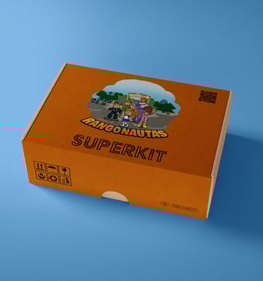 Superkit Rangonautas, que leva a experiência para casa e para a sala de aula com livros e receitas