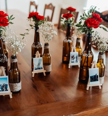 recuerdos y decorados personalizados para bodas