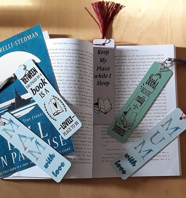 photo of bookmarks for sale