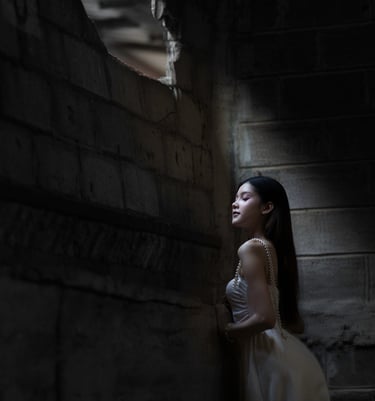 ถ่ายพรีเวดดิ้งน่าน เล่นแสง Rim Light สไตล์ Dramatic