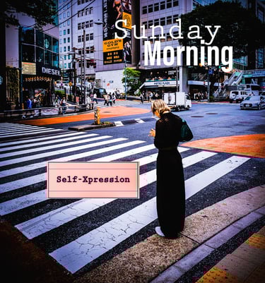 Chic fashion in Tokyo.  Street near Shibuya