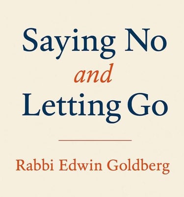 Saying No and Letting Go podcast show art
