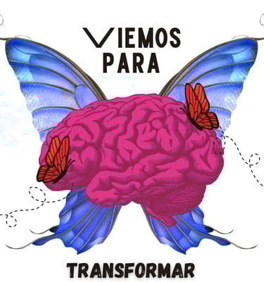 Imagem de uma borboleta, busca transmitir a ideia de uma transformação positiva.
