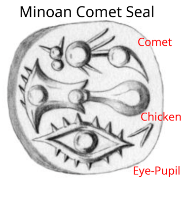 Minoan comet seal