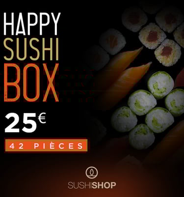 a sushi box with sushi sushi box , sushishop code promo offre mercredi , reduction codepromosanspubs