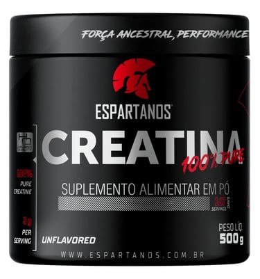 Creatina Monohidratada 500g Suplemento em pó 100%