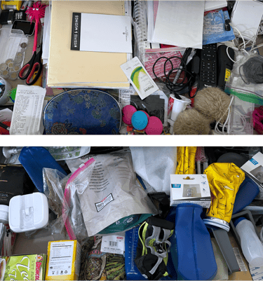 cajones cocina antes