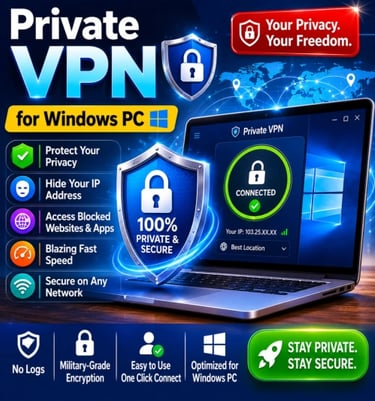 Virtual Private Network Download for your Windows PC - Click Here