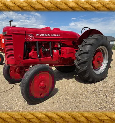 McCormick Deering OS4 tractor