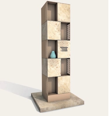 Urnenstele Modell Lega Bronzo