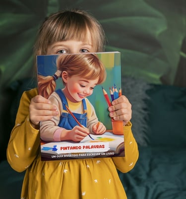 Manual de escrita infantil da VC.autor Assessoria Editorial - Pintando Palavras.