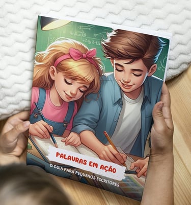 Manual de escrita infantil da VC.autor Assessoria Editorial - Palavras em ação