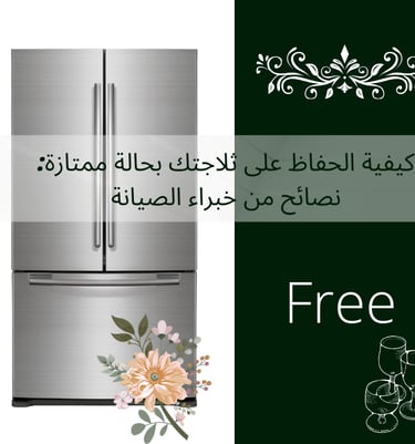 A picture of a refrigerator for a company specializing in refrigerator maintenance and repair