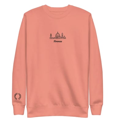 Camiseta oversize bordada Duomo Firenze