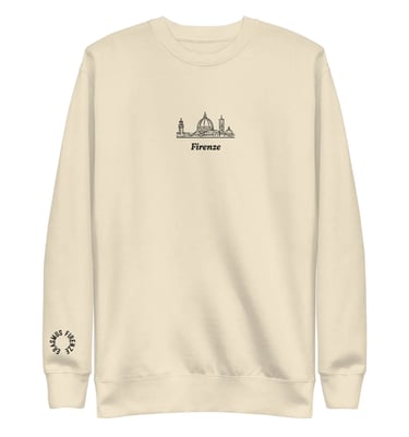 Crop top bordado Duomo di Firenze