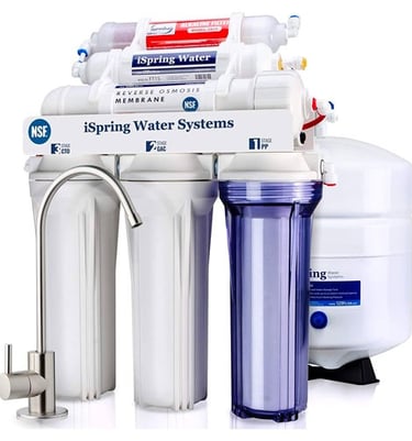 iSpring RCC7AK Sistema de Filtro de Agua por Ósmosis Inversa
