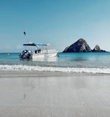 "Fujairah Boat Trip - Snoopy Island"