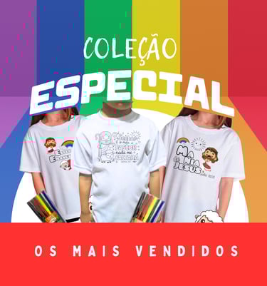 a group of people standing in front of a rainbow - colored background