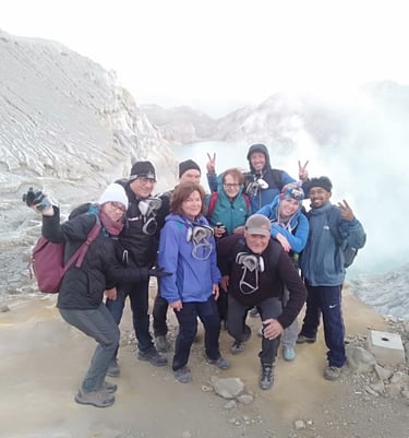 the Ijen - Blue flames excursion