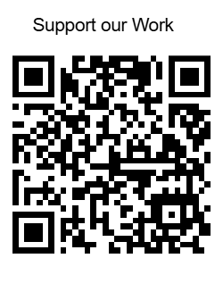 a qr coder with a qr code on it support our work hbi