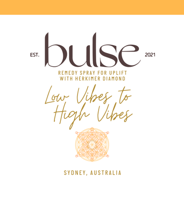 Low Vibes to High Vibes - deeply ground - and elevate, with added playfulness