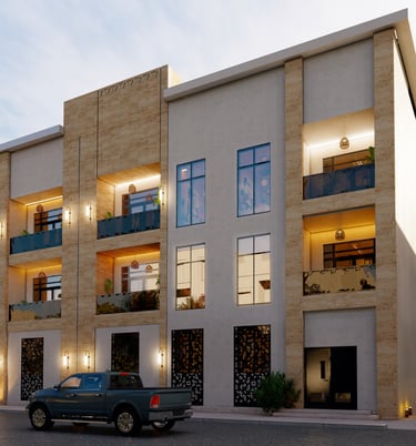 مشروع الشقق السكنية داخل حي المهدية من تصميم وتنفيذ شركة دليل البناء للتطوير العقاري