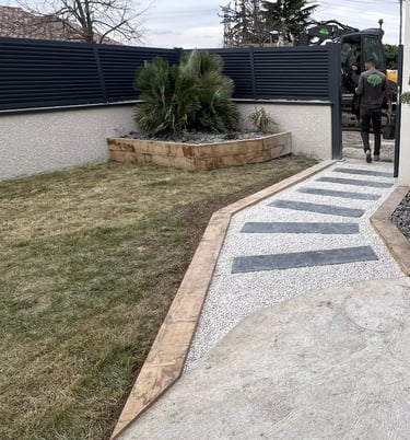 création extérieur drôme