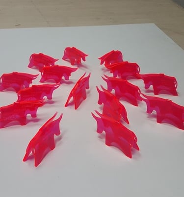 Plexiglass decoration machining