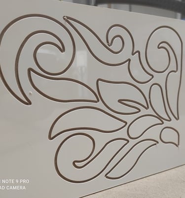 MDF panel engraving