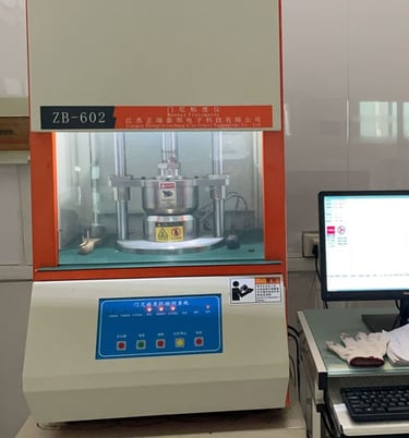 Rubber compound testing