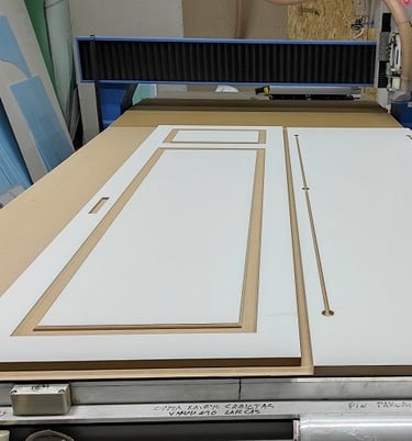 Door CNC machining