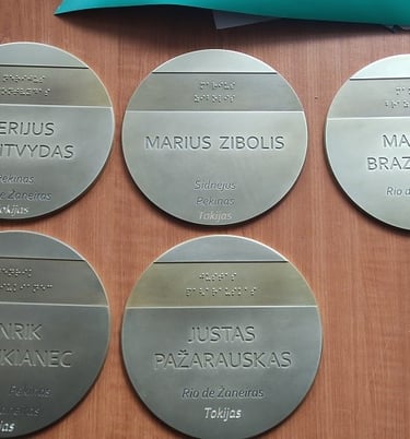 Steel engraving in Lithuania