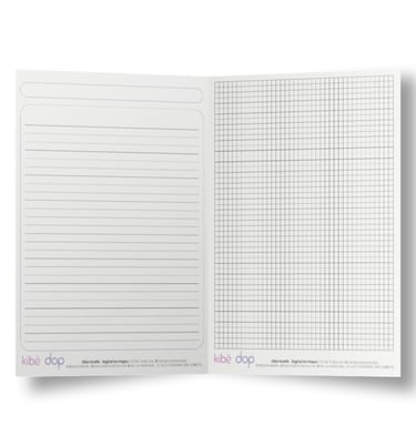 plantillas de hojas rayadas - kibe - digital on paper 