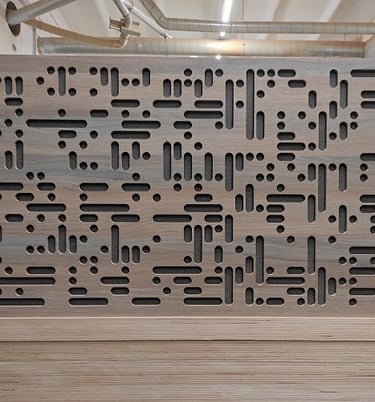 Wood CNC services for decorations