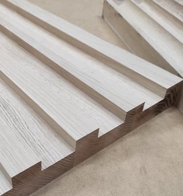 Decorative panel CNC milling