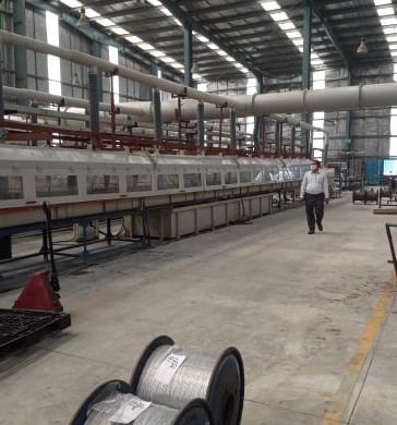 ENCLOSED HOOD WITH OPENABLE WINDOW FOR CONTINUOUS COPPER WIRE TINNING PLANT. MOC: PP-H