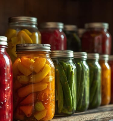 Canned Fruits and Vegetables
