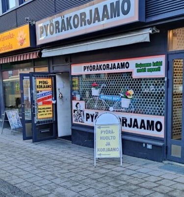 Turun Polkupyörähuolto ulkopuoli