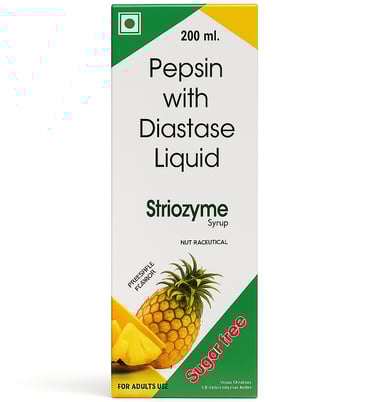 Striozyme Syrup. Digestive enzyme by Strio Healthcare