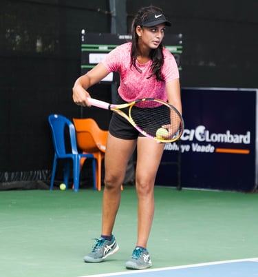 WTA Professional Tennis Player with Cesar Performance Coach