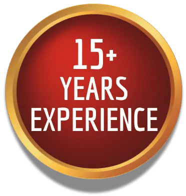 15+ years of experience