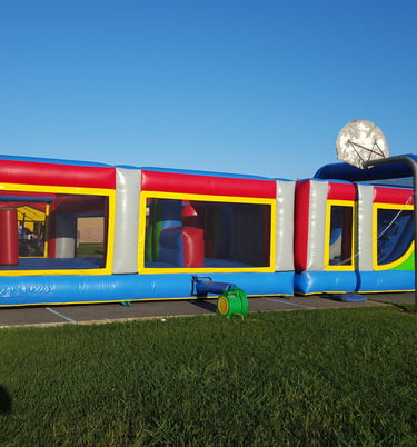 65ft obstacle course