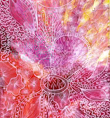 Pink Coral By Richa Rashmi- Richa Gallery
