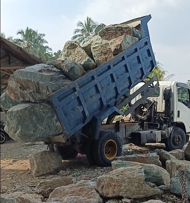 Sukabumi stone factory