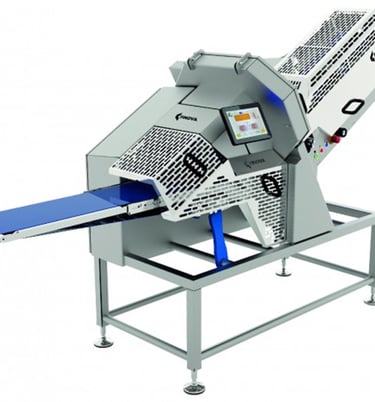 High speed cheese and meat slicer