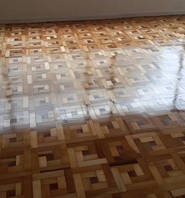 instalacion de piso de madera