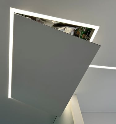 liukas įtempiamose lubose